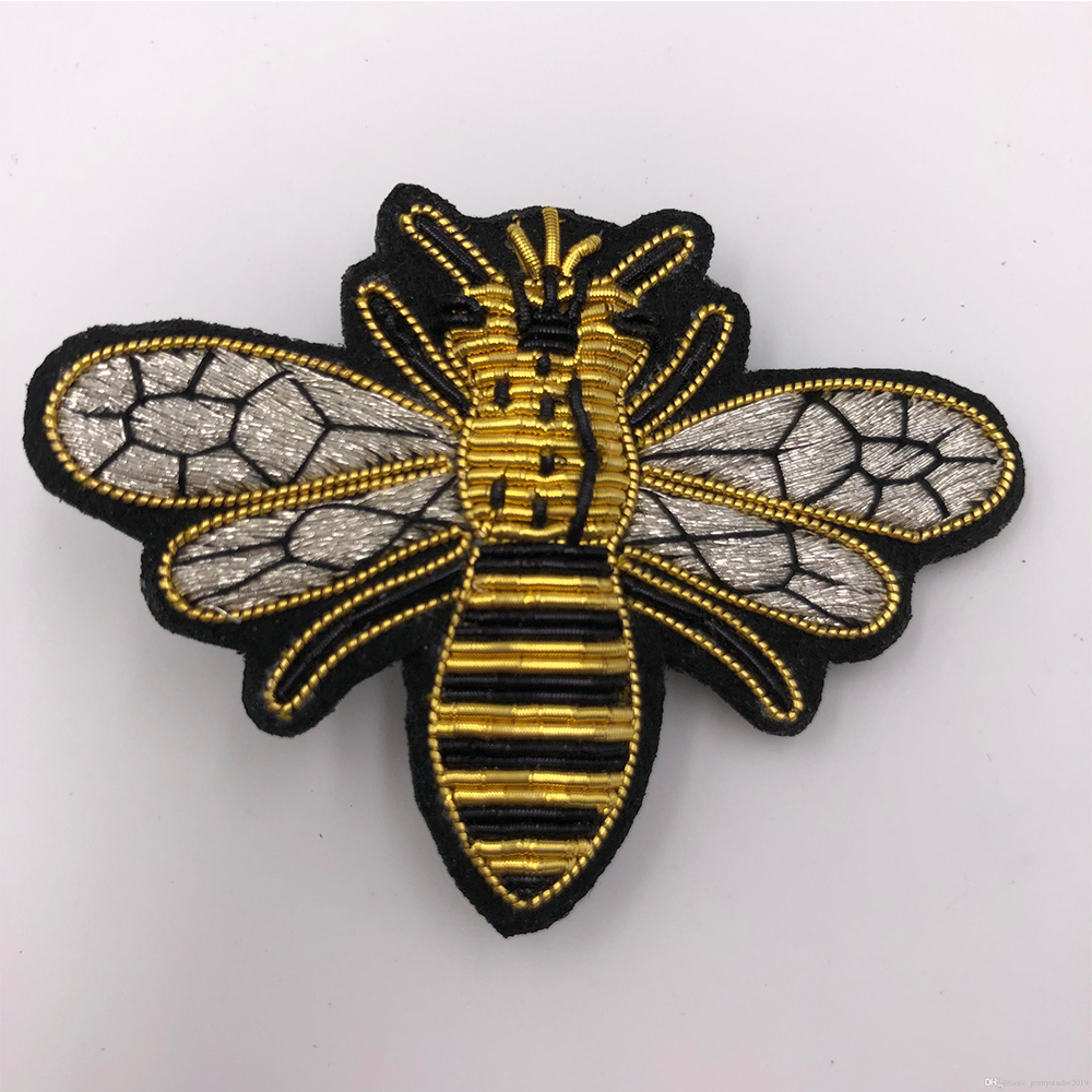 Bullion Embroidery Brooches